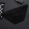 Underpants 4Pcs/Lot Gay Sexy Men Thongs Underwear Ice Silk Tanga Hombre String Homme Camo Bulge Pouch Male