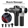 Pistolet de Massage musculaire électrique du corps masseur de tissus profonds pistolet de thérapie exercice soulagement de la douleur musculaire mise en forme du corps avec sac