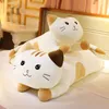 かわいい猫のぬいぐるみおもちゃ大きな太った子猫睡眠枕子供のための誕生日プレゼントソファベッド装飾120cm 150cm DY508796063295