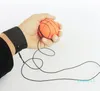 Wholethrowing Bouncy Rubber Balls Kids Funny Elastic Reaction Training Wrist Band Ball For Outdoor Games Toy Novelty 25xq UU2568506