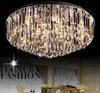 Luxury Modern Simple Round Atmosphere Crystal Chandeliers LED Living Dining Room Ceiling Lamp Lighting Bedroom Lamps Lighting Home Fixtures