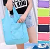 Folding Shopping Bag Durable Oxford Cloth Foldable Reusable Eco-Friendly Storage Bags Zipper Bags Grocery For Women Men Shopper