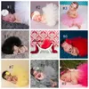 Dziewczynka Ubrania Tutu Spódnica Kwiat Dziewczyny Tulle Tutu Spódnice Pałąk 2 sztuk Zestaw Newborn Photo Prop Stroje Fotografia Rekwizyty 18 Kolory DW5605