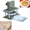 Pressa per noodle in acciaio inossidabile CE Macchina per pressare la pizza elettrica da 22 cm Macchina per la formazione di pasta per pizza Macchina per pancake manuale 220V