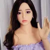 Half Solid Real Silicone Sex Doll Big Bröstgummi Pussy Vagina Sexleksak För Män Masturbator