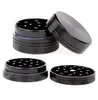 2 peças Grinder Herb Grinders Aluminum Ligy 40mm 50mm 55mm 63mm Tabaco Grinders Herb Spice Chrusher Tampa magnética 5 Colors4137832