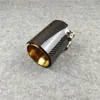 1 pz Tubo di scarico dorato lucido in fibra di carbonio per punte di scarico M Performance M2 F87 M3 F80 M4 F82 F83 M135i M235i M335i M240i