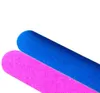 Dubbelsidig nagelfiler Engångspikfil Ange Manikyrverktyg Pedikyr Rasp 180 240 Grit Mini Nail Art Travel Pink Blue