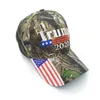 ドナルドトランプ大統領の野球帽子帽子カモフラージュアメリカフラッグキャップサッカー調整可能なファッションアウトドアスポーツキャップ3D刺繍スナップバック