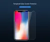 For iPhone 12 11 Pro Max Tempered Glass iPhone X XS XR 8 Screen Protector For iPhone 7 7 Plus 6 6S Film 0.33mm 2.5D 9H Paper Package