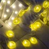 Mode LED Light String Sommarfrukt Dekoration Rum Batteri Box String Light Lemon Slice Girl Heart Light String 235