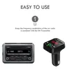 Kit de voiture B2 Transmetteur FM Bluetooth multifonction 2.1A Chargeur de voiture double USB Lecteur FM MP3 Kit de voiture Support Carte TF Mains libres U-Disk
