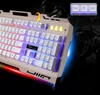 G700 Wired Optical USB Metal Mouse och Keyboard Set Gaming Keyboard och Mouse Combos Gratis frakt