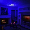 Starry Sky Projector Star Led Nights Light Projection 6 Colors Ocean размахивание огнями 360 градусов.