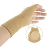 1 par tumme stöd splint mjuk andningsbar hand handel med stag sportskydd svett armband smärtlindring terapeutiska handskar6514894