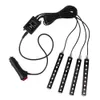 1set4pcs samochód RGB Pasek LED Light Lights Kolory