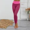 Sömlös fitness kvinnor leggings mode lapptäcke tryck hög midja elastisk push upp ankel längd polyester leggings7145420