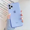 1.8mm Thick transparente Limpar Doce Color Fashion Espelho macio TPU à prova de choque tampa traseira para o iPhone 11 Pro XS MAX XR X 8 7 6 6S Além disso,