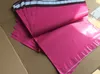 Leotrusting Gloss Pinkish Poly Mailer Express Bag Sterke lijmverpakking Envelop Bag Mailing Plastic geschenkdozen 3033