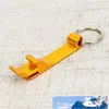 Aluminum Bottle Opener Key Chain Portable Beer Bottle Opener Tool Summer Wine Bottle Openers With KeyChain 2-in-1 opener T2I51028