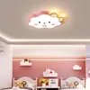 Moderne LED Plafondverlichting voor Slaapkamer Woonkamer Home Deco Cartoon Roze Fancy Plafondlamp voor Kinderen Slaapkamer Baby Jongens Meisjes