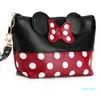 Populär Hot Sell Mouse Cute Clutch Bag Bowknot Makeup Väska Kosmetisk Väska För Travel Makeup Arrangör och Toalettsaker Använd