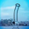 Glassaftlåda bong downstem perc hookahs 14mm skål tjock vatten bongs röker glas vatten rör oljeriggar