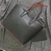 Mode kvinnor axelväska äkta lädernitar spikar bow crossbody väskor på platfor doodling designer handväskor shopping med små plånböcker