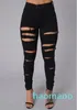 Джинсы Лидер продажНовые летние клубные стильные женские джинсы с рваными отверстиями для девочек брюки из эластичной ткани Тонкие винтажные джинсы-бойфренды для женщин