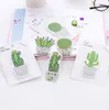 Cute Cactus Memo Pad Sticky Note Sticker Memo Book Note Paper N Stickers Stationery Office Accessories School Supplies GD470