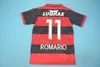 1982 1988 1990 1995 CR Flamenco retrier soccer jersey vintage Guerrero Diego 11 Romario 10 ADRIANO TEAM ROSSO BIANCO BIANCO CAMICIA KITS uniforme