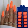 100 pièces/ensemble mode couverture complète faux ongles conseils Nature Nail Art manucure acrylique UV Gel vernis conseils pour faux ongles Extension