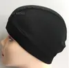 Dome Cap TeugNable Paryk Caps Spandex Dome Style Wig Caps för män och kvinnor Black Nylon Wig Caps