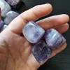 15-25mm Natural Dream Amethyst Crystal Stones Bulk Tumbled Ädelsten Healing Dekoration Hem Decora Fish Tank Stone