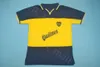 1981 1995 1996 1997 1999 Calcio Boca Juniors Maglia retrò ROMAN MARADONA PALERMO GAGO PALACIO CARDOZO RIQUELME PAVON Maglia da calcio Kit