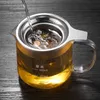 304 roestvrijstalen thee -zeefsel grote capaciteit thee infuser mesh zeef waterfilter theepots mokken cups zeeftheetoolgereedschap