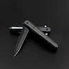 1pcs Ny kullager Flipper Folding Kniv M390 Spjutpunkt Satin / Svart Stenvaskblad CNC Carbon Fiber Handtag EDC Knives