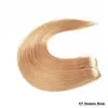 Бразильские пакеты волос девственницы Remy Extensions человеческие волосы черные коричневые блондинки серые красные синие человеческие волосы плетения волос оптовики 12-26 дюймов