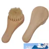 Face Cleansing Brush for Facial Exfoliation Natural Bristles cleaning Face Brushes for Dry Brushing Scrubbing with Wooden Handle FFA2856