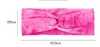 Womens Headbands Headwraps Tie Dye Turban Hairbands Fashion Hair Accessories Running Headband Sports HairBand 6 STYLES KKA79878055050