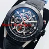 XF Factory 43mm 316L Orologi da polso in acciaio inossidabile Aerodyne Dual Time Fuso Sapphire Waterproof Luxury Orologio Swiss 2824 CH8003669 automatico