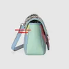 Fashion Women Shoulder Bags Silver Chain Body Cross PU Leather Bag Purse Female Tote Bags Messenger Purses 2 Size