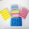 25 Rolls Clear Trash Bag Garbage Bags Liners Bags Strong Bags for Kitchen Bathroom Office - Purple