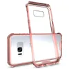 For Samsung S8 Plus Case Transparent Clear Soft TPU Hard PC Back Cover Phone Case for Samsung Galaxy NOTE 8