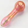 11.5cm Glass pipes Pink Cute Flower smoking pipe for Oil Burner dap rig chicha shisha