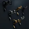 Kreatywny Rzeźba Running Man Racing Przeciwko Czas FGurine Dekoracji Ściennej Emboss 3D Figury Home Decor Wall Wiszące Ornament T200710
