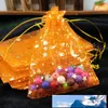 Whole 100pcslot Small Organza Bag 9x12cm Moon Star Wedding Jewelry Packaging Bags Cute Drawstring Gift Bag Organza Pouches6619541