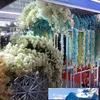 Fleur artificielle en soie élégante, 30 pièces, 180CM, vigne de glycine, hortensia, rotin, accessoires de décoration de mariage, livraison gratuite