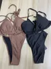 Sexiga Kvinnor Sommar Badkläder Bikini Set BH Triangel Suit Baddräkt Baddräkt Baddräkt