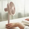 Xiaomiyoupin Solove Desktop Fan 4000MAh Batterikapacitet USB laddar lågt brusuppladdningsbart 3 -läge Vindhastighetskylning Oscillating296d